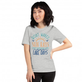 Boat Waves & Sun Rays Short-Sleeve Unisex T-Shirt
