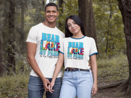 Bear Lake RV Park is My Happy Place Short-Sleeve Unisex T-Shirt